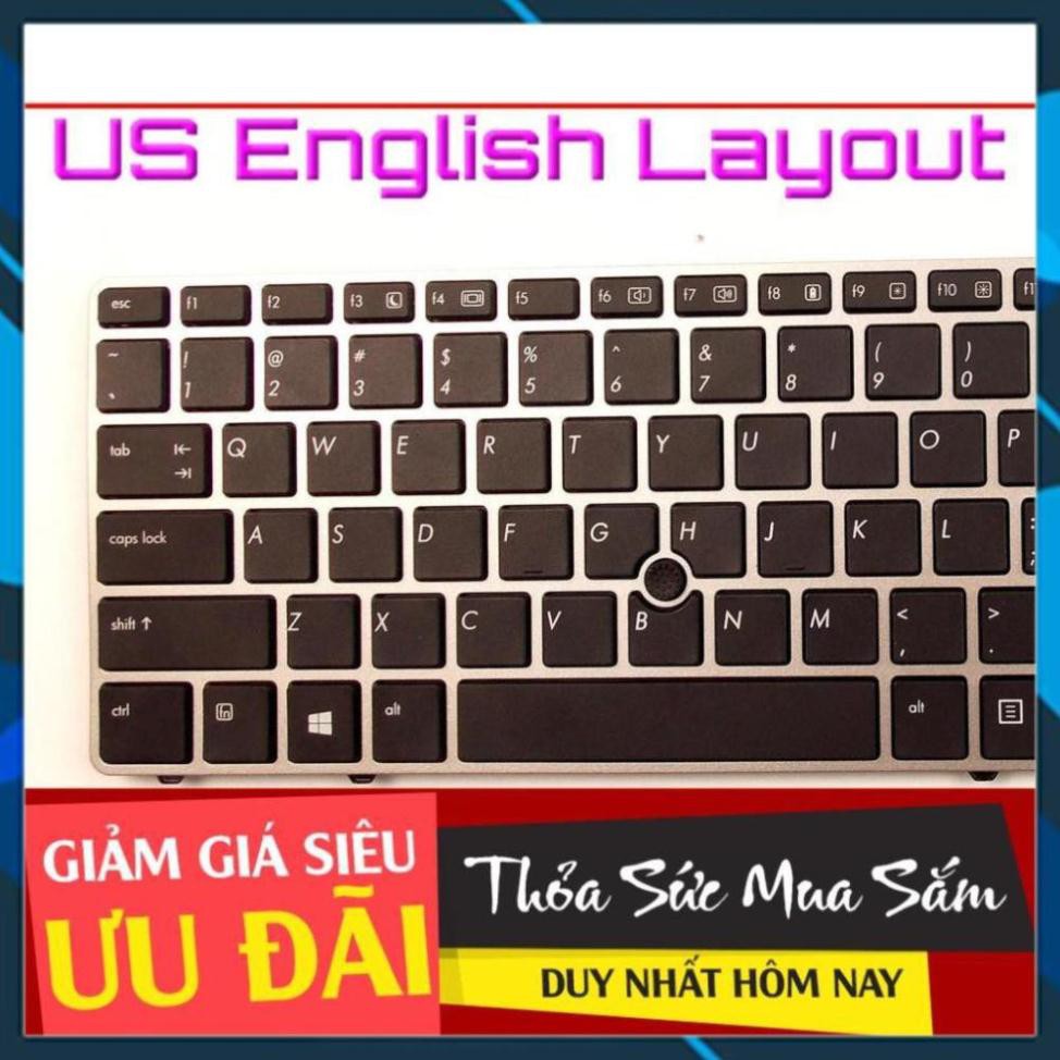 ⚡️[Loại xịn]  BÀN PHÍM LAPTOP HP ProBook 6560b 6565b 6570b 6575b Elitebook 8560p 8570p - CÓ CHUỘT GIỮA