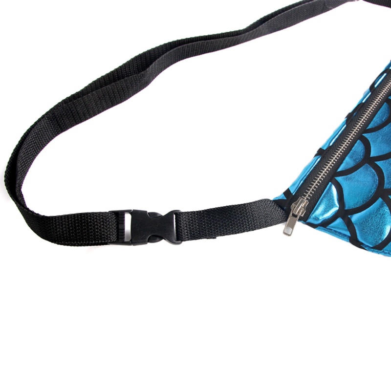 Túi Đựng Mỹ Phẩm Đeo Hông Đính Kim Sa Lấp Lánh Thời Trang Cho Nữ