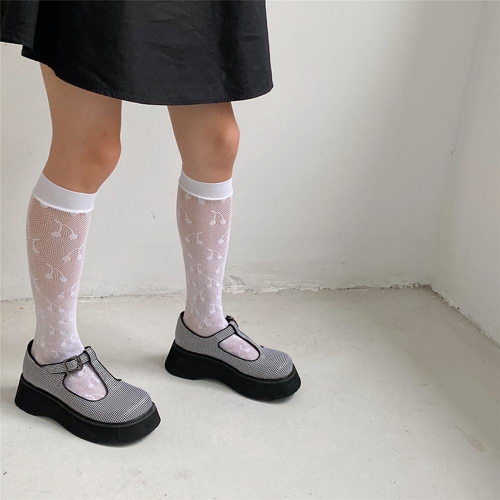 AROMA Vớ Nữ Họa Tiết Cherry Thời Trang