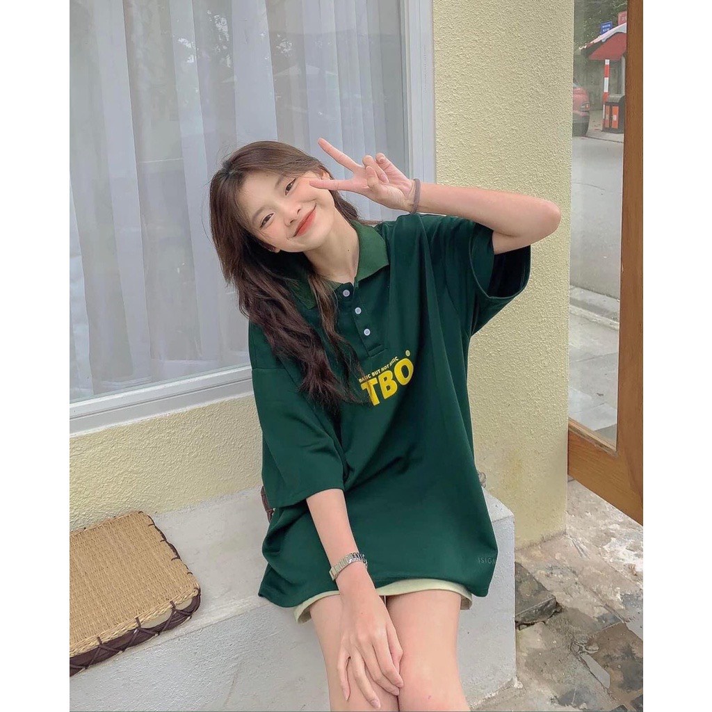 Áo Polo TBO Nam Nữ cổ trụ, Áo polo basic POLO TBO.