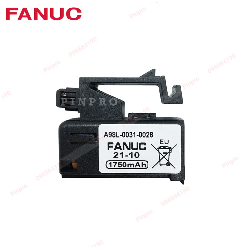 Pin nuôi nguồn FANUC A98L-0031-0026 / A98L-0031-0028 3V 1750mAH FDK CR2/38.L