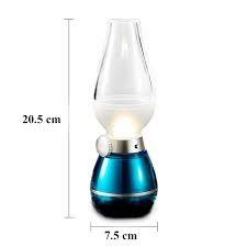 Đèn Dầu cảm ứng Điện Tử LED Thổi Tắt khi bật - Đèn dầu cảm ứng không khói khi thổi