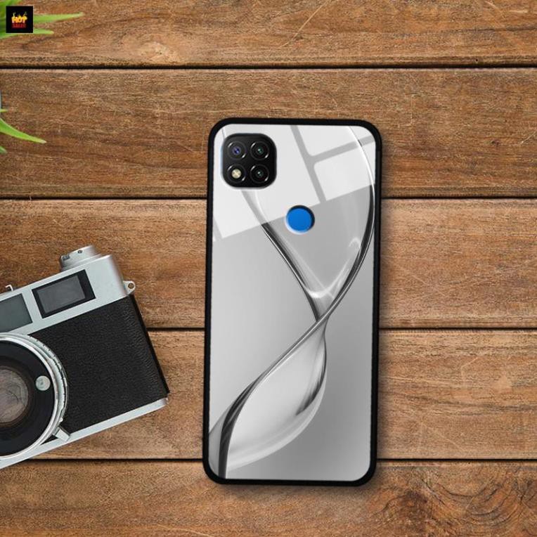 Ốp lưng kính 3D Xiaomi Redmi 9C cute