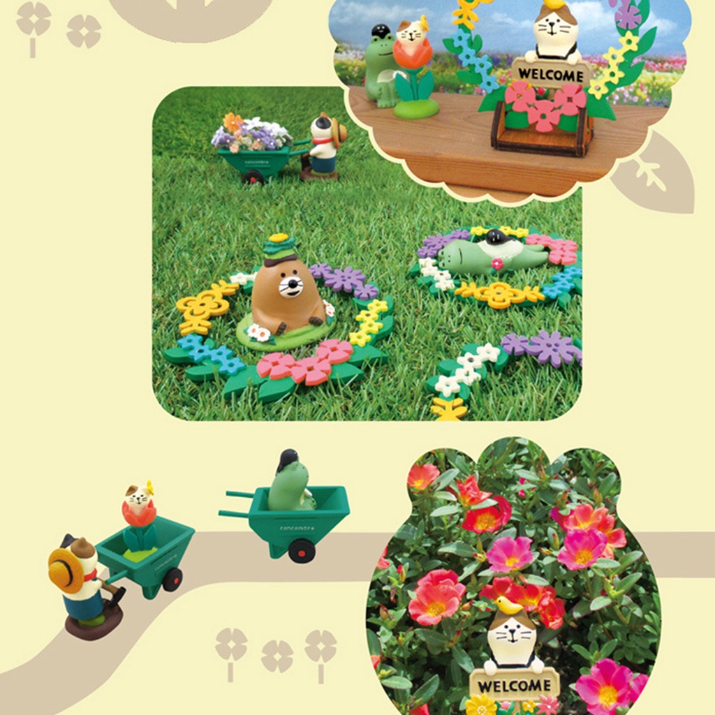 Đồ trang trí hình động vật trang trí bàn làm việc sáng tạo