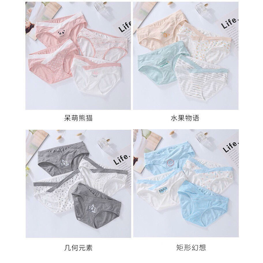 Combo 4 Quần Lót Bầu Cotton cao cấp