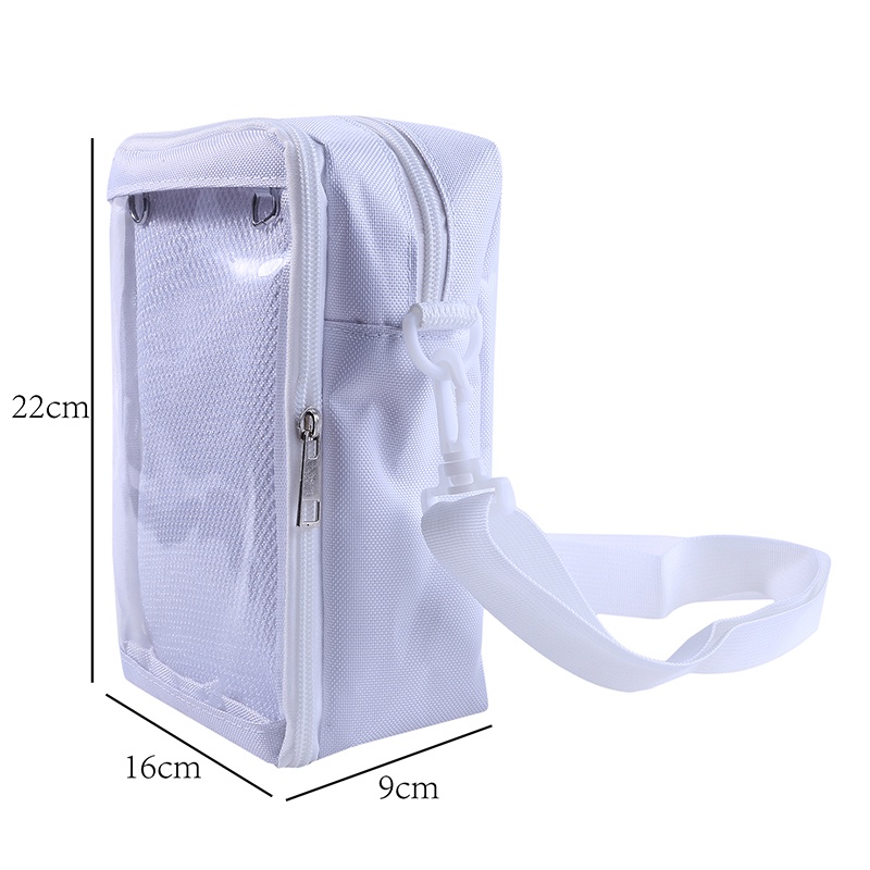 Túi Xách Trong Suốt Đeo Vai In Hoạt Hình Dễ Thương