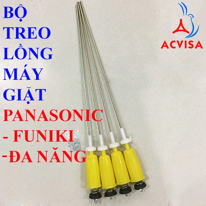 Bộ Quang Treo Lồng Máy Giặt Panasonic / Funiki; Đa Năng ( Bộ = 4 Cái)