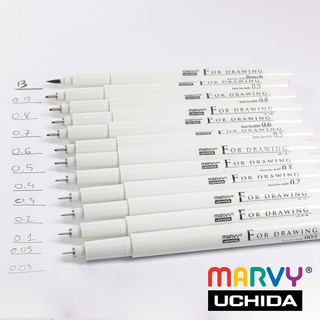 BÚT VẼ KĨ THUẬT MARVY 4600 _ BLACK