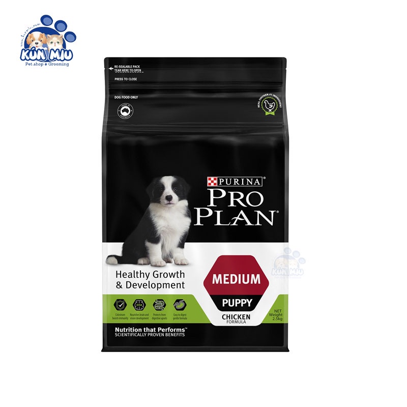 Thức ăn thử dành  cho chó Purina ProPlan Medium Puppy 100g