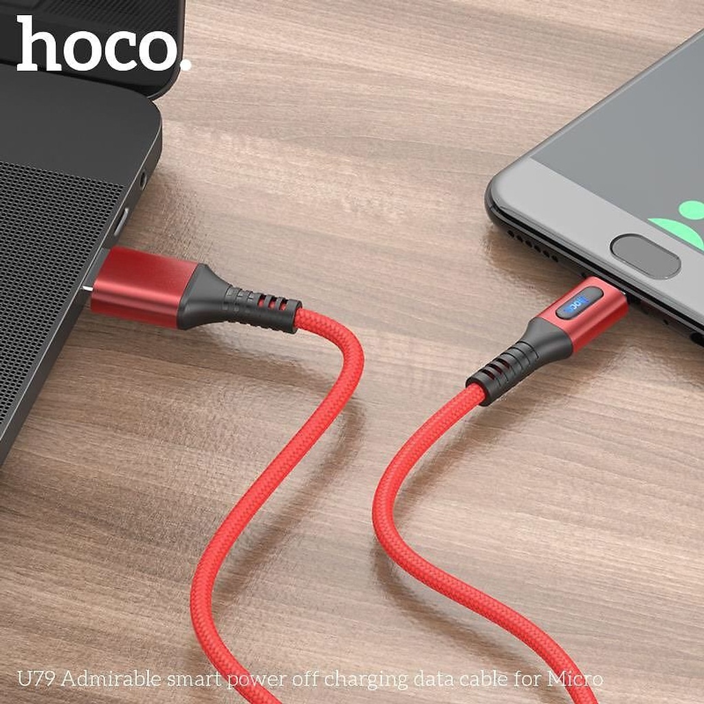Cáp Sạc Nhanh Cổng Type-C Dài 1.2m Hoco U79 3.0A