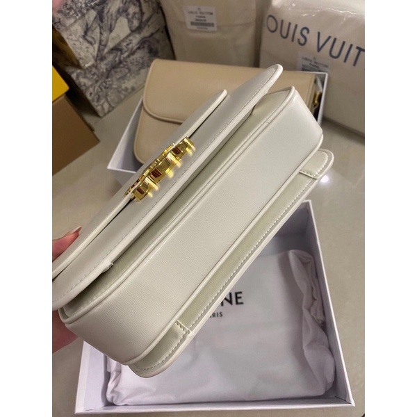 Túi Celine classic màu trăng size 19 - 25