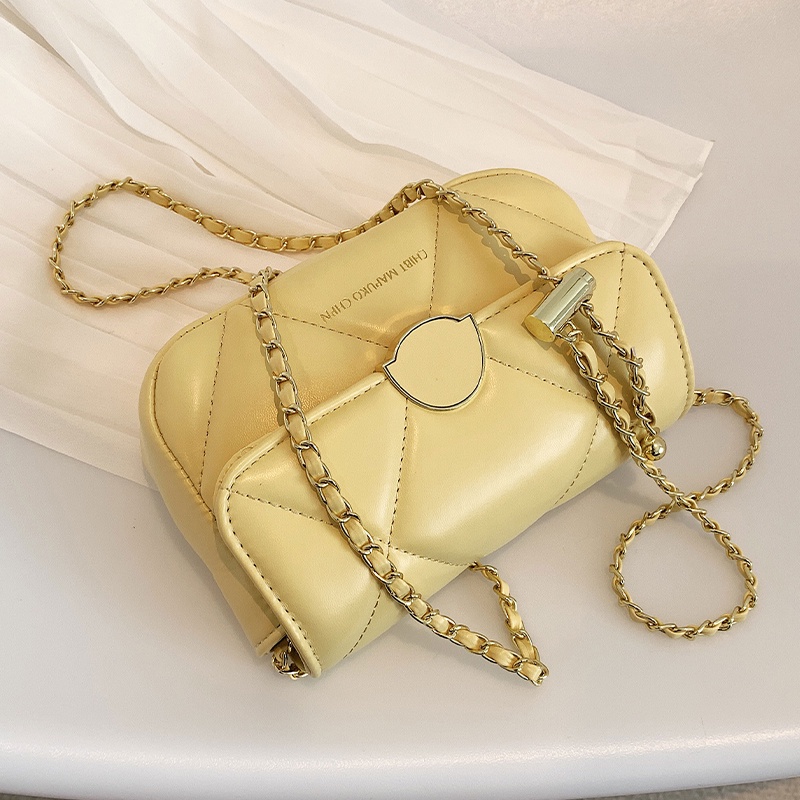 Túi đeo vai IELGY họa tiết hình thoi cao cấp thời trang cho nữ