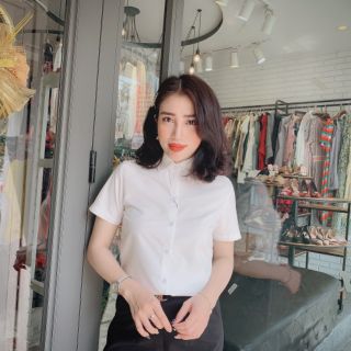 Sơ mi uni cộc tay - không nhăn