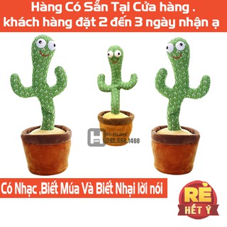 Cây Xương Rồng Biết Nói Và Nhảy Hát Múa Máy Vui Nhộn