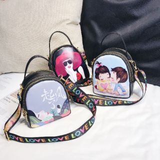 TÚI NỮ ĐEO CHÉO BALO MINI BALO DA BALO THỜI TRANG 8497