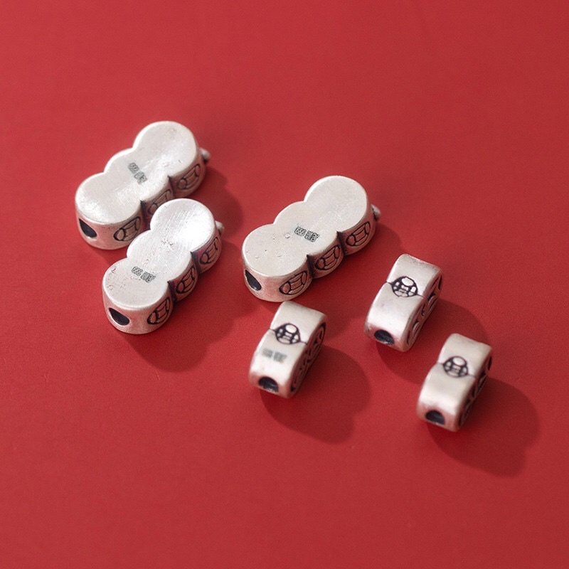 GIÁ SỈ  Charm bạc 3D kim tiền bạc siêu đẹp - Bạc chuẩn_Hàng đẹp loại 1, PH765
