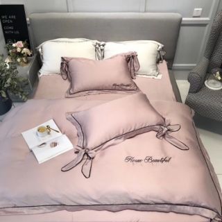 Set Lụa tencel thắt nơ 60s
