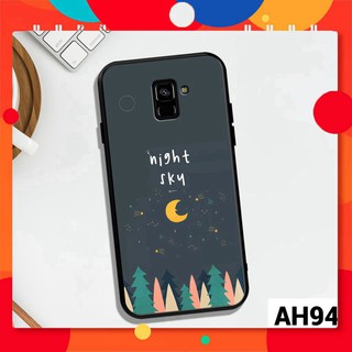 Ốp lưng Samsung Galaxy A6 2018 - A6 Plus - A8 2018 - A8 Plus in hình vũ trụ ngân hà .