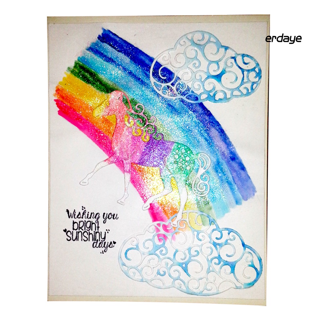 Khuôn cắt giấy kim loại hình đám mây / mặt trời chất lượng tốt