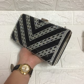 Ví Cốp Đính Đá Thời Trang (22x12)