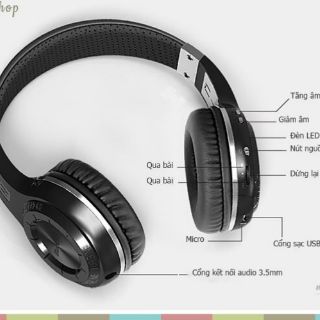 TAI NGHE BLUETOOTH BLUEDIO HT
