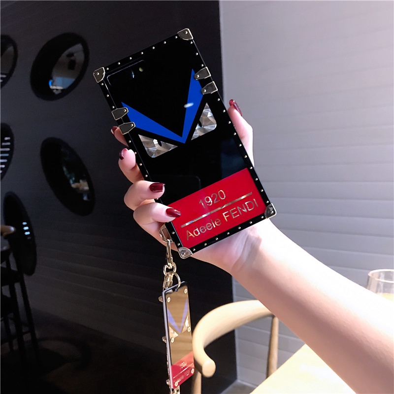 samsung j2prime/G530 J3 J7 J4 J4PLUS J62018 J6PLUS/J6PRime J5Prime J530 NOTE8 NOTE9 đen Ốp lưng da vuông có dây buộc | BigBuy360 - bigbuy360.vn