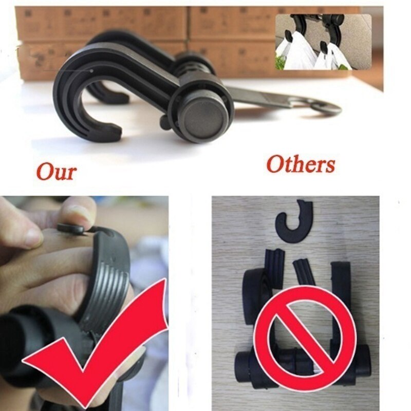 Móc Treo Đồ Gắn Lưng Ghế Ô Tô Đa Năng Tiện Dụng