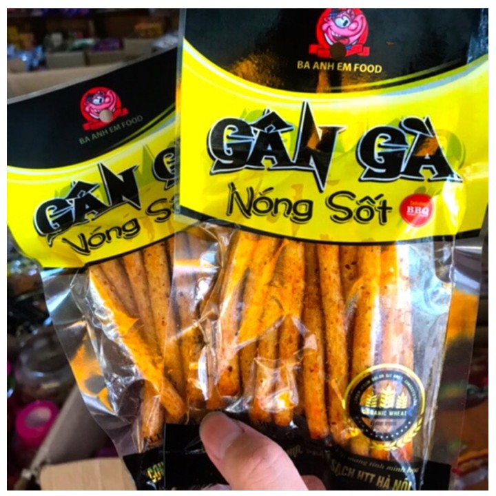 Snack gân gà nóng sốt siêu ngon