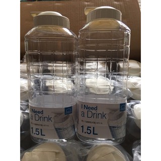 BÌNH NƯỚC PET LOCK & LOCK 900 ml - 1.2 lit - 1,5 LÍT