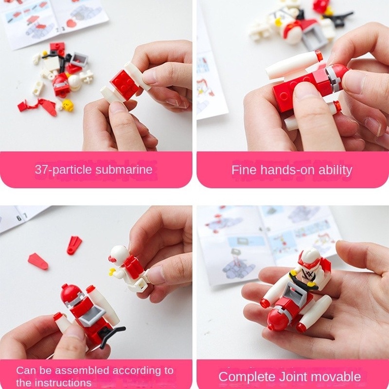 Bộ Đồ Chơi Lắp Ráp Xe Hơi Cho Bé 4-6 Tuổi GYLMY83