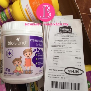 Lysine bột Bioisland tăng chiều cao