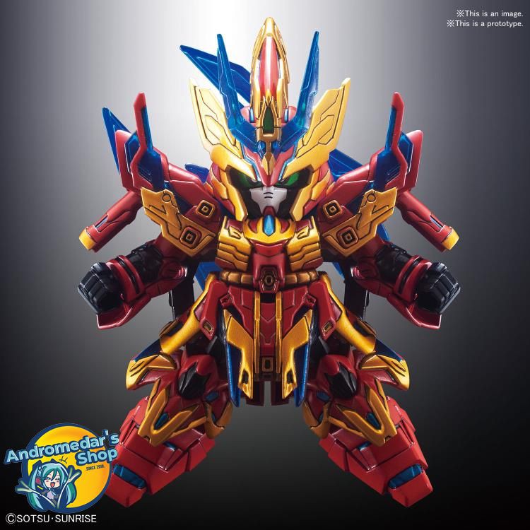 [Bandai] Mô hình lắp ráp Gundam SD Sangoku Soketsuden #21 Zhang Liao Sazabi Model Kit