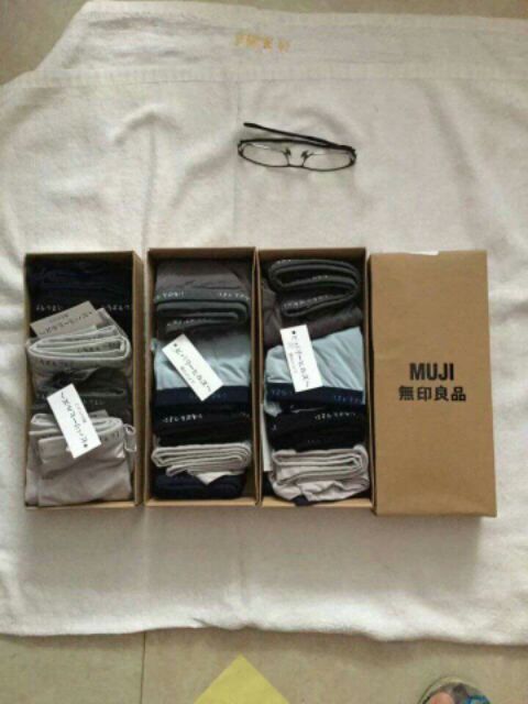 SỈ  HỘP QUẦN LOT NAM MUJI