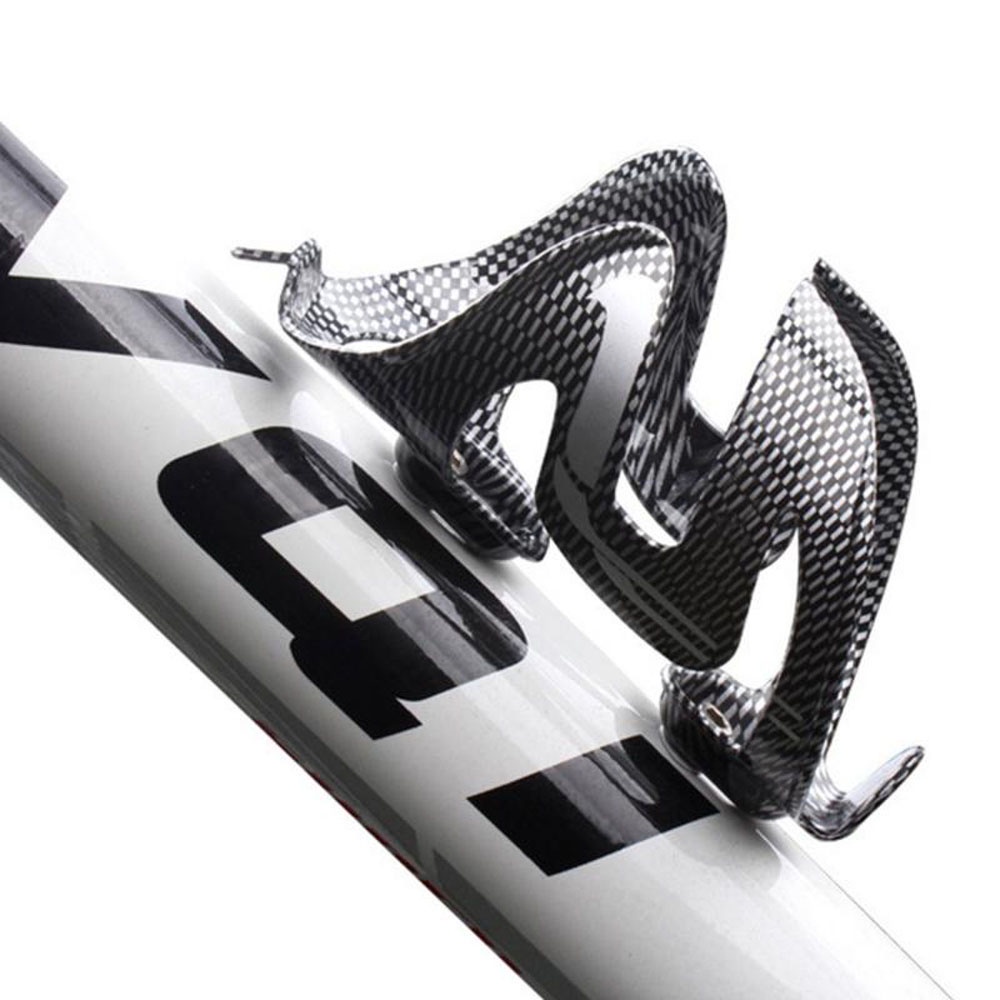 Giá Đỡ Bình Nước Siêu Nhẹ Họa Tiết Sợi Carbon Nhiều Màu Gắn Xe Đạp Leo Núi Tiện Dụng