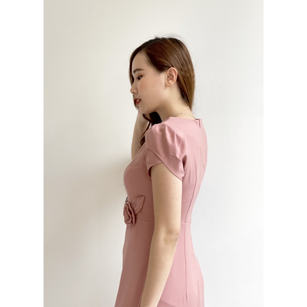 Đầm công sở dáng suông Basic phù hợp nhiều lứa tuôi Emvy K39 | BigBuy360 - bigbuy360.vn