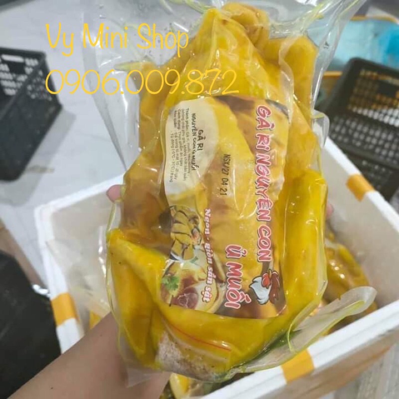 Gà Ri Ủ Muối nguyên con từ 1.1kg - 1.3kg[ Hàng sẵn giao nhanh TP.HCM] | BigBuy360 - bigbuy360.vn
