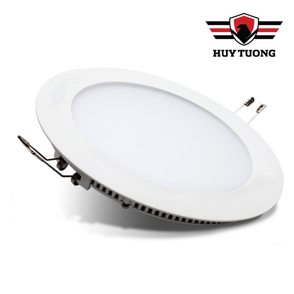 Đèn led panel âm trần tròn  FREESHIP  Đèn led âm trần hình tròn công suất 6W / 9W / 12W / 18W cao cấp - Huy Tưởng