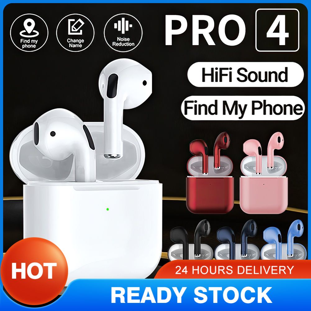 TWS InPods Pro4 Bluetooth Không Dây Tai Nghe Headphone Earbuds AirDots cho Android iPhone Điện Thoại Thông Minh> THỦ MÔN