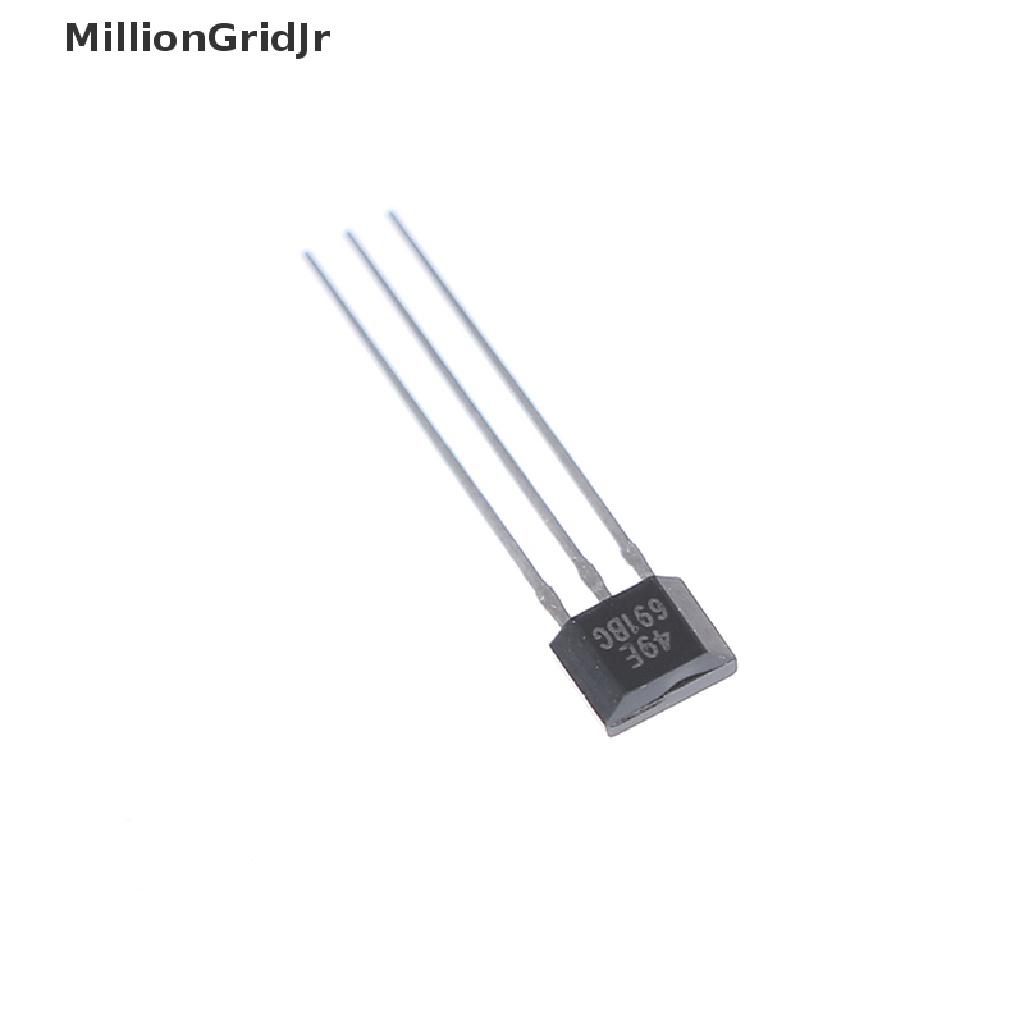 MLG 10pcs Hall element 49E OH49E SS49E linear Sensor Hall sensor JR