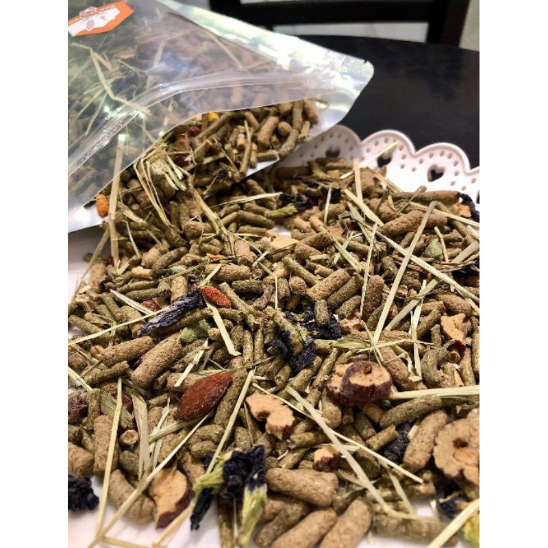 Nén trộn cao cấp cho thỏ, bọ ú... 500gram
