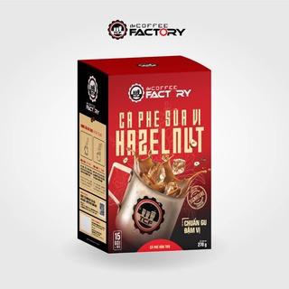 Cà phê sữa vị hazelnut hòa tan The Coffee Factory