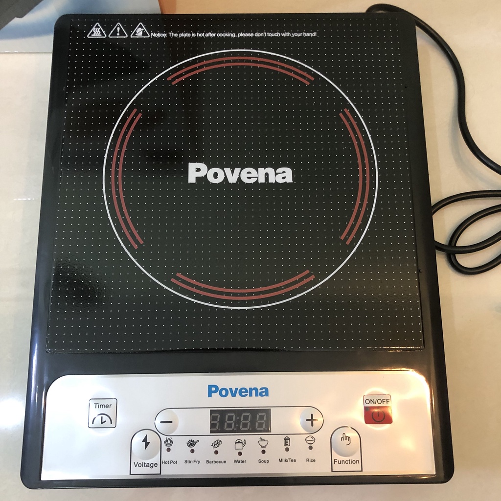 Bếp từ đơn Povena PVN-21 kèm nồi lẩu inox