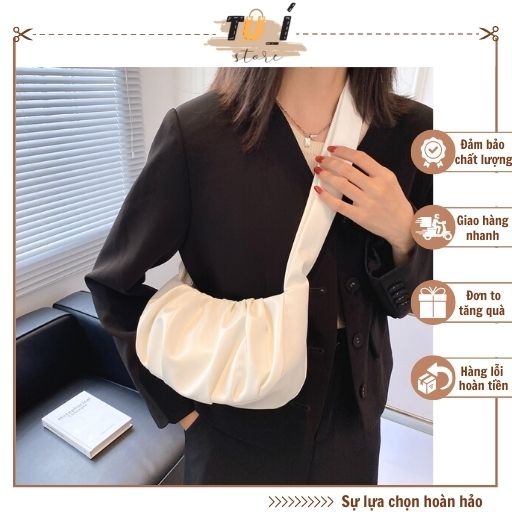 Túi xách đeo vai thắt nơ sáng tạo nhiều phong cách cho nữ