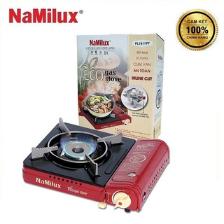 BẾP GAS MINI ECO PL1911PF NAMILUX DU LỊCH ( SỬ DỤNG CỤM VAN NGẮT GAS AN TOÀN - INLINE CUT )