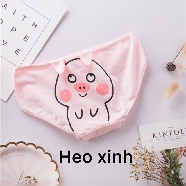 Lẻ và Combo 3 quần hoạt hình cute 🐷🌸🐣🍀 | BigBuy360 - bigbuy360.vn