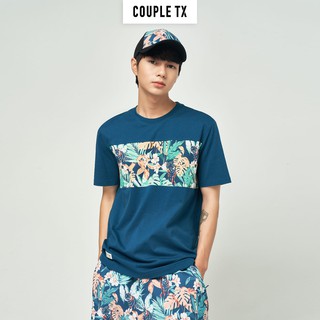 Áo Thun In Pattern Tiger Nam Couple TX MTS 1037