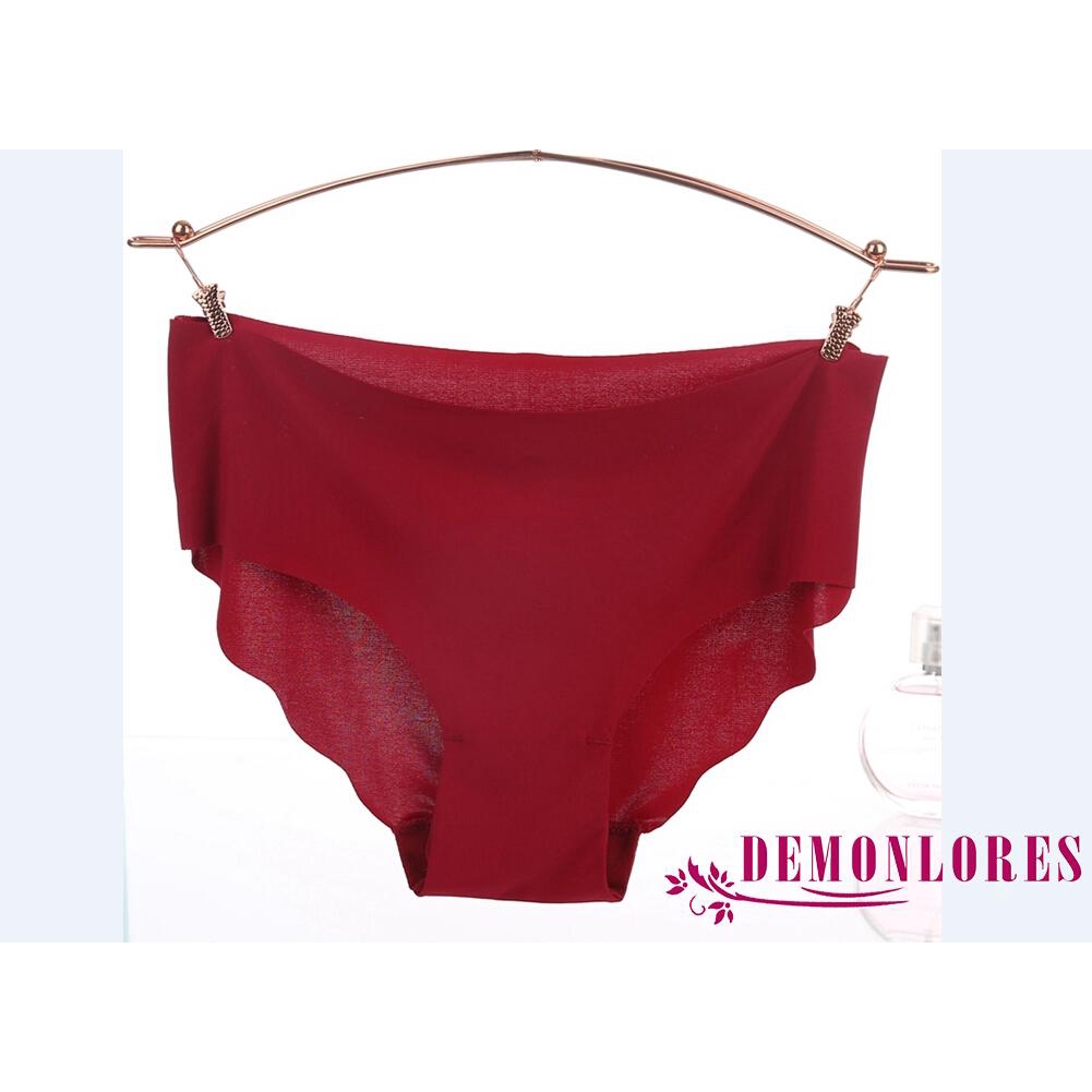 Quần lót nữ vải mềm không đường may màu sắc ngọt ngào