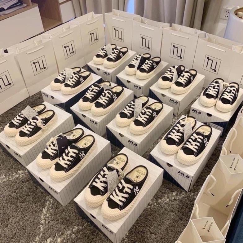 ✅[ Full Box + Bill ] Giày Sục nữ Ny Đạp Gót, Sục MLB màu đẹp bản chuẩn full sz 35-40 hót nhất năm