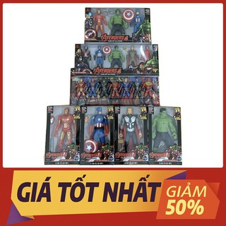 Đồ Chơi Mô Hình Siêu Anh Hùng Có 4 Phân Loại Lựa Chọn, Nhựa Cao Cấp, Phát Sáng Đèn, Cử Động Khớp Cao Cấp