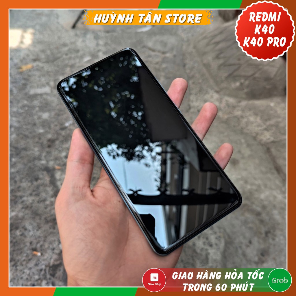 Kính cường lực Xiaomi Redmi K40 Gaming,K40 Pro,Poco F3,Black Shark 4, Oneplus 9RT trong suốt không full màn hãng GOR